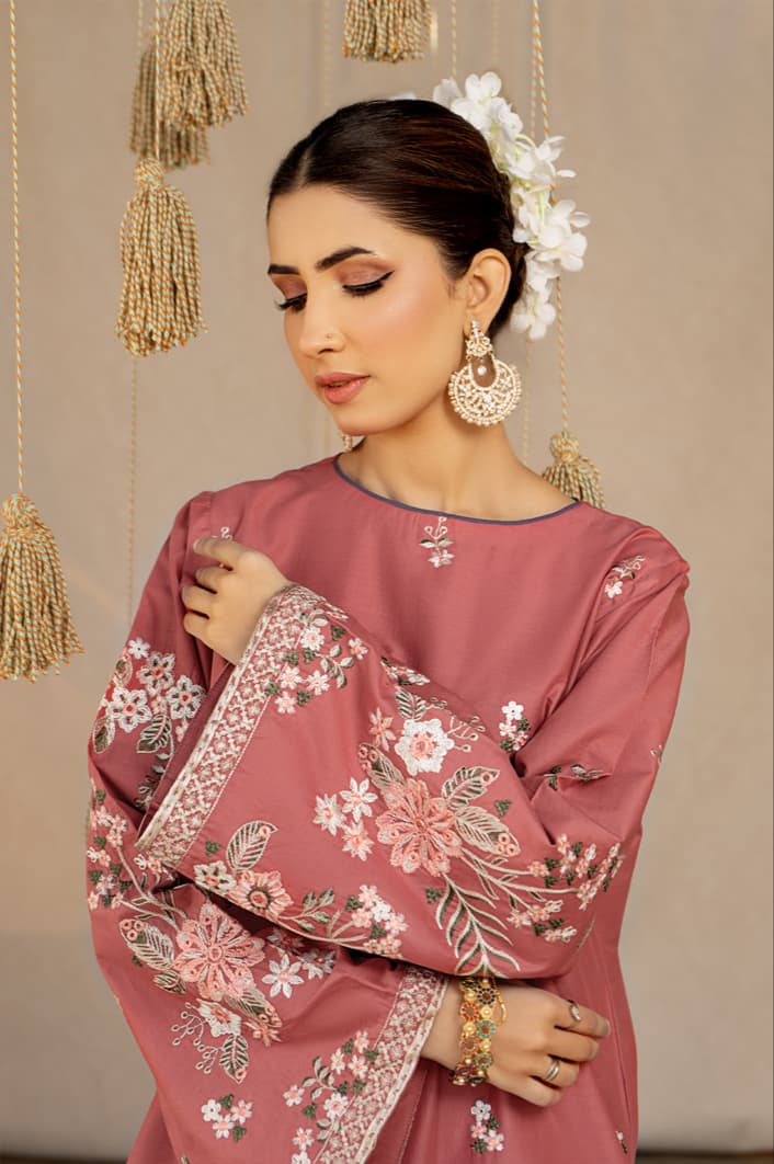 DURE FISHAN EMBROIDERY 2PC
