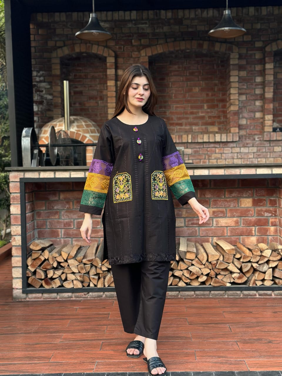 SELF – Double Pocket Embroidery 2PC