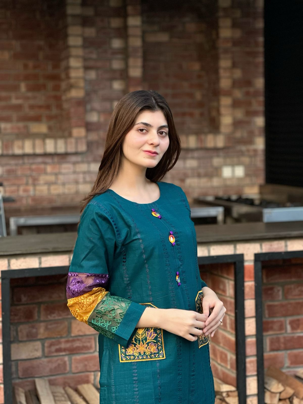 SELF – Double Pocket Embroidery 2PC