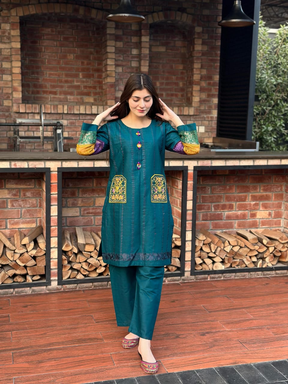 SELF – Double Pocket Embroidery 2PC