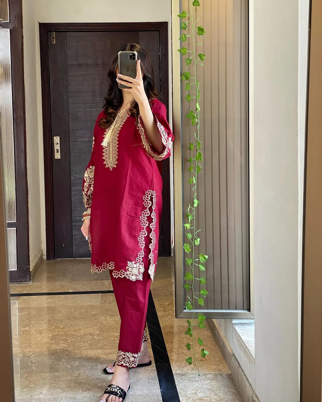 ANMOL – Cotton Sequence Work 2PC