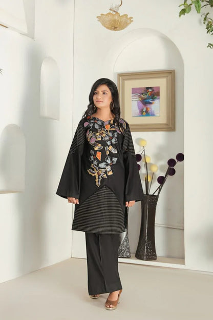Black Abstract - Rohtas Clothing