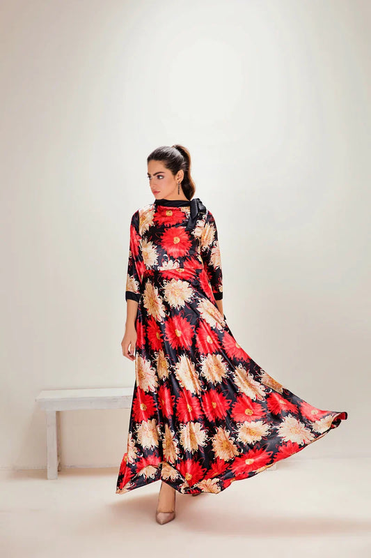 Black Floret - Rohtas Clothing
