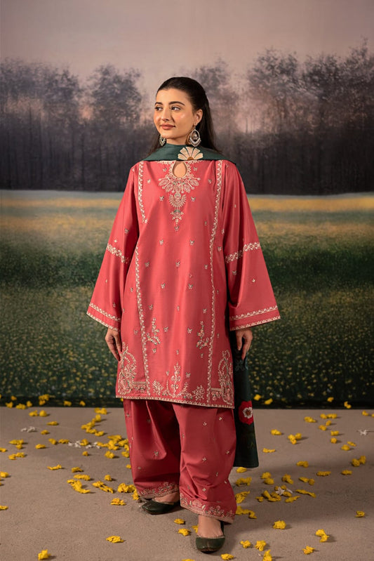 ‎JANNAT EMBROIDERY 2PC (FARSHI)