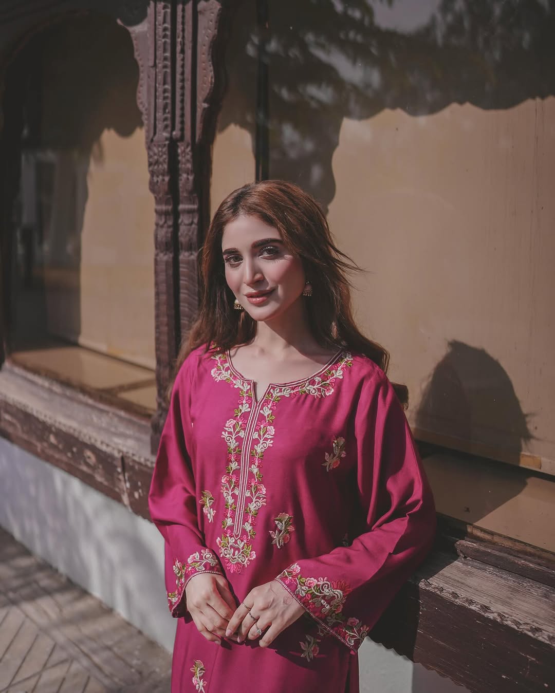 AANGAN - Embroidered Winter Linen