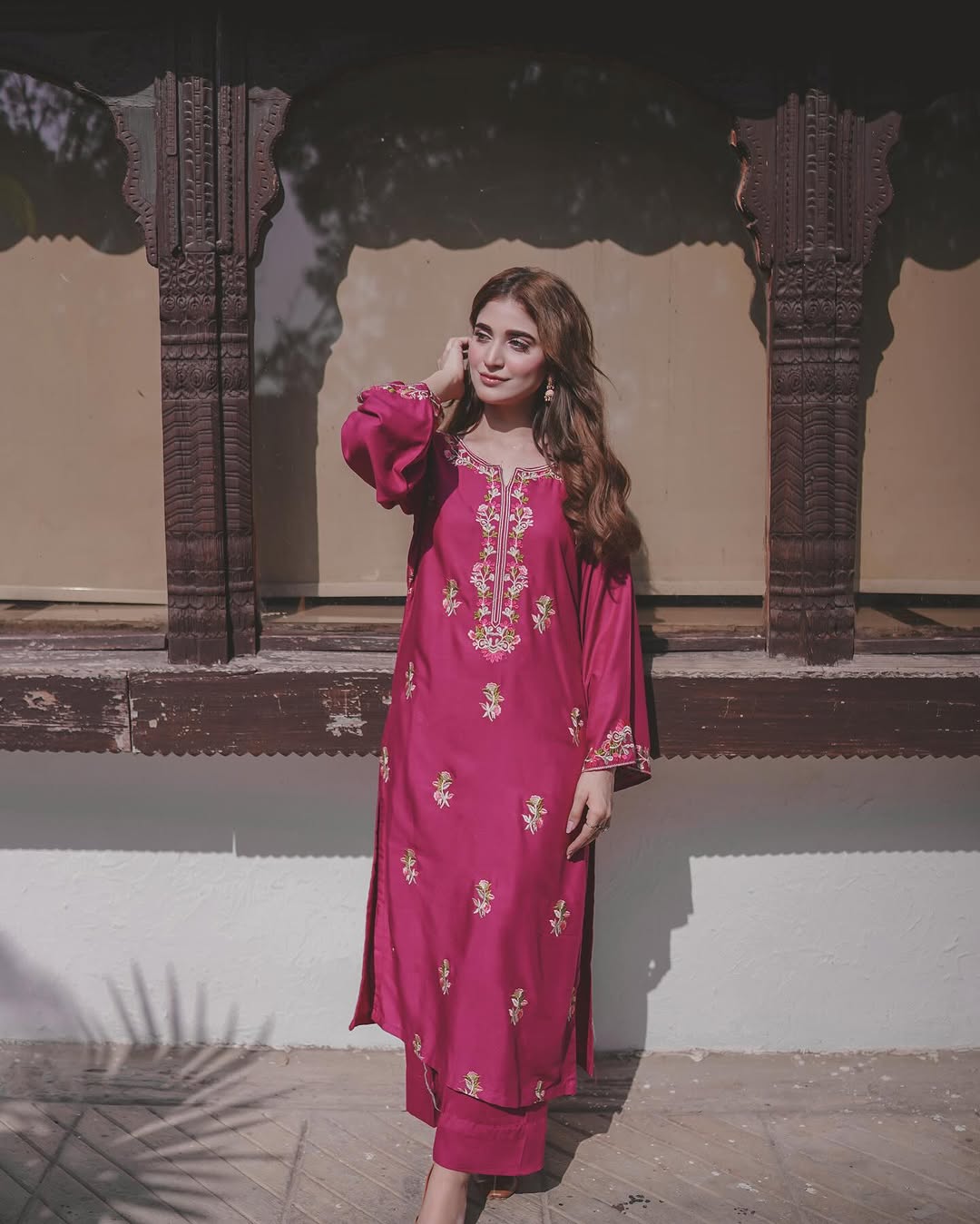 AANGAN - Embroidered Winter Linen