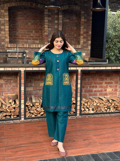 SELF – Double Pocket  Embroidery 2PC