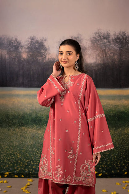 ‎JANNAT EMBROIDERY 2PC (FARSHI)