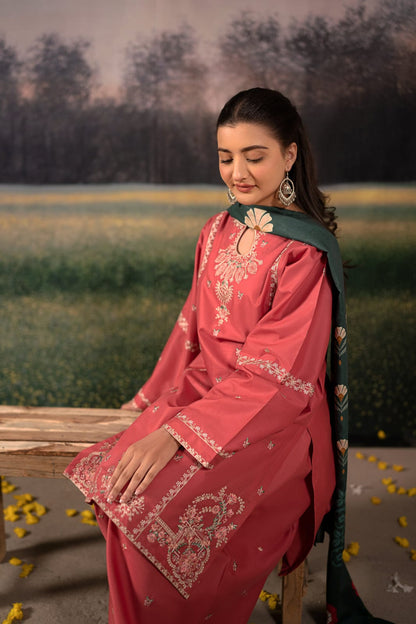 ‎JANNAT EMBROIDERY 2PC (FARSHI)