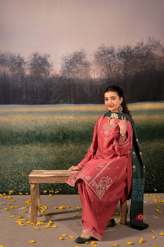 ‎JANNAT EMBROIDERY 2PC (FARSHI)