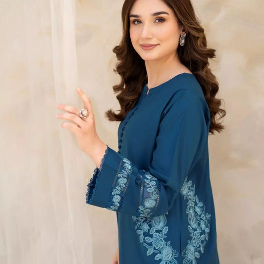 ADAAB – Elegant Embroidered Long-Length